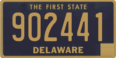 DE license plate 902441