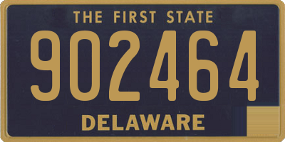 DE license plate 902464