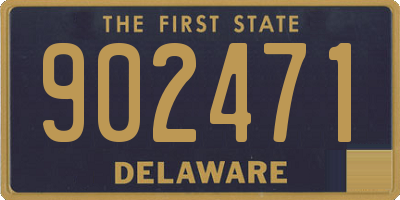 DE license plate 902471
