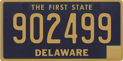 DE license plate 902499