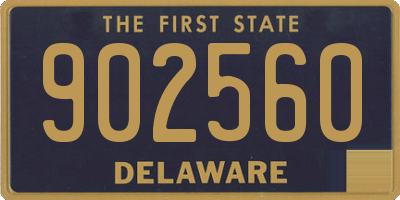 DE license plate 902560