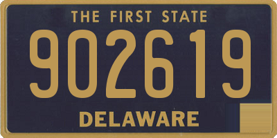 DE license plate 902619