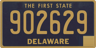 DE license plate 902629