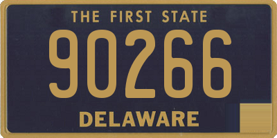 DE license plate 90266