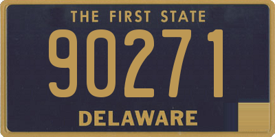 DE license plate 90271