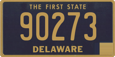 DE license plate 90273