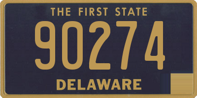 DE license plate 90274