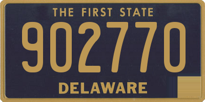 DE license plate 902770