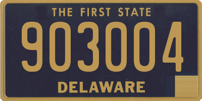 DE license plate 903004