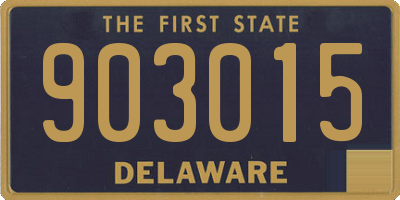 DE license plate 903015
