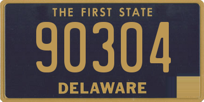 DE license plate 90304