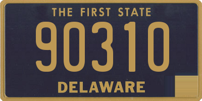 DE license plate 90310