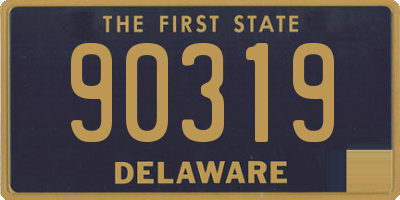 DE license plate 90319
