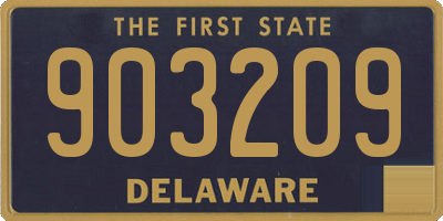DE license plate 903209