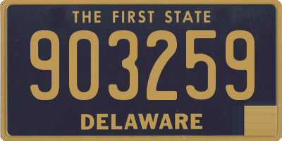 DE license plate 903259