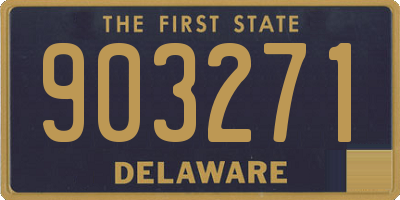 DE license plate 903271