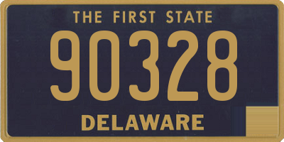 DE license plate 90328