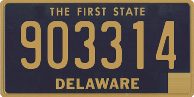 DE license plate 903314