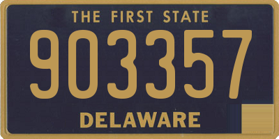 DE license plate 903357