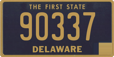 DE license plate 90337
