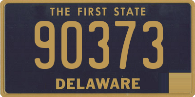 DE license plate 90373