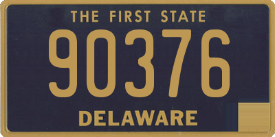 DE license plate 90376