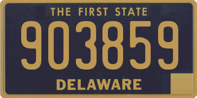 DE license plate 903859