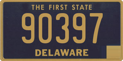 DE license plate 90397