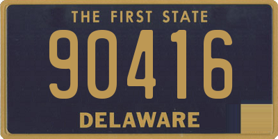 DE license plate 90416