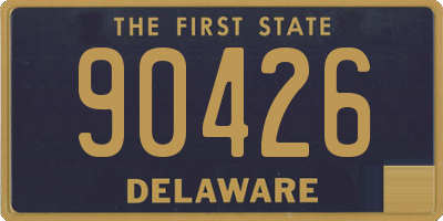 DE license plate 90426