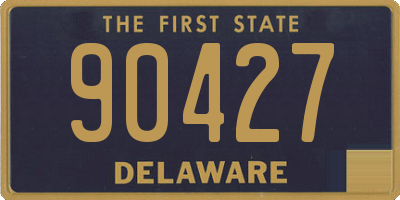 DE license plate 90427
