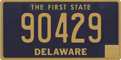 DE license plate 90429