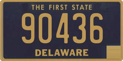 DE license plate 90436