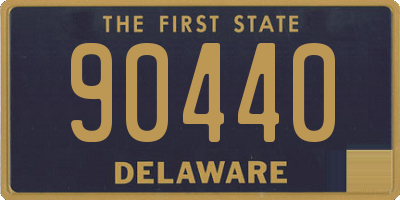 DE license plate 90440
