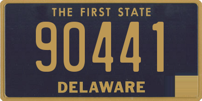 DE license plate 90441