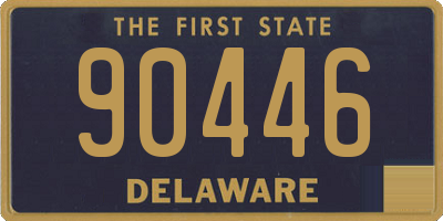 DE license plate 90446