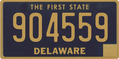 DE license plate 904559