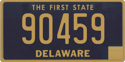 DE license plate 90459