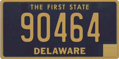 DE license plate 90464
