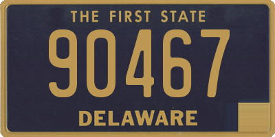 DE license plate 90467