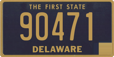 DE license plate 90471