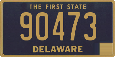 DE license plate 90473