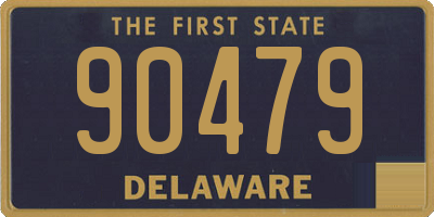 DE license plate 90479