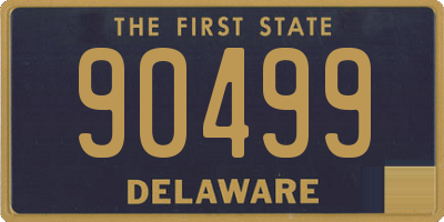 DE license plate 90499