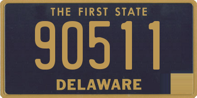 DE license plate 90511