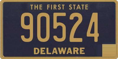 DE license plate 90524