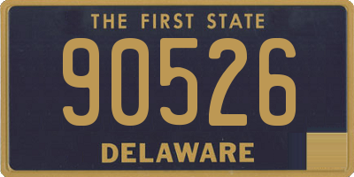 DE license plate 90526