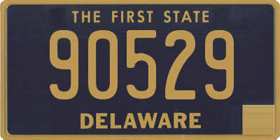 DE license plate 90529