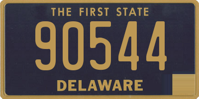 DE license plate 90544
