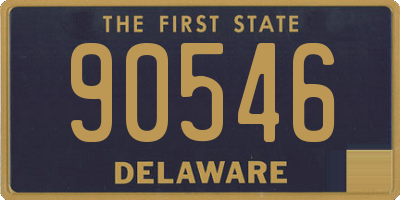 DE license plate 90546